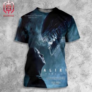 New Official Poster For Alien Romulus In Theaters On August 16 2024 All Over Print Shirt