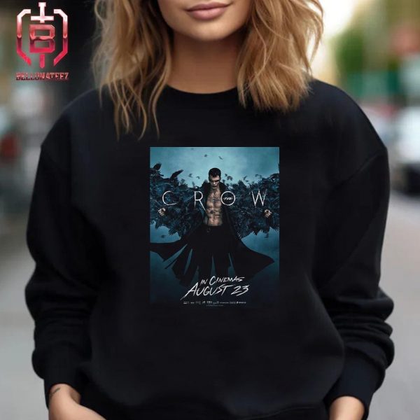 New Poster For The Crow Remake In Cinemas August 23 2024 Unisex T-Shirt