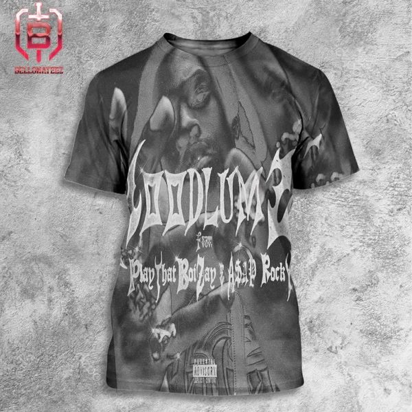 New Single Hoodlumz Of Denzel Curry Featuring Asap Rocky And Play That Boi Zay All Over Print Shirt