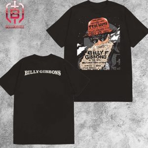 On July 30th Billy F Gibbons And The Bfg’s With Mike Flanigin And Christopher Layton Will Be Performing Zz Top Hits At Villa At The Vineyard In Driftwood Two Sides Unisex T-Shirt