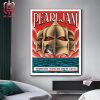 Pearl Jam Dark Matter World Tour Event Poster With The Murder Capital At Palau Sant Jordi Barcelona Spain On July 8th 2024 Home Decor Poster Canvas