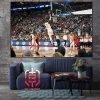 Vince Carter Is NBA 2K25 Officially Cover Hall Of Fame Edition Home Decor Poster Canvas