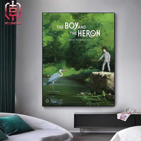 The Boy And The Heron Limited Poster In Limited Edition Steelbook First-Ever 4k Physical Release For A Studio Ghibli Film Home Decor Poster Canvas