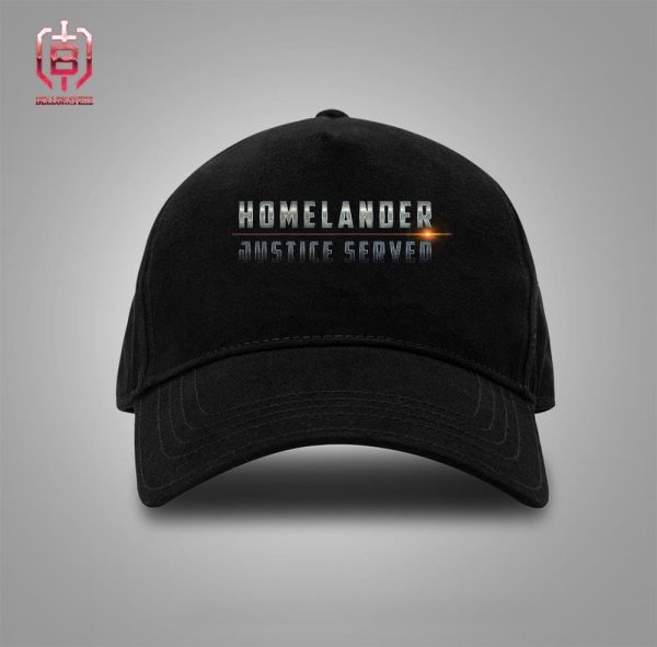 The Boys Homelander Justice Served Is In The Works At Vought International Logo Snapback Classic Hat Cap
