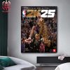 A’ja Wilson Of Las Vegas Aces Is NBA 2K25 Officially WNBA Edition Cover Home Decor Poster Canvas