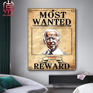 Where Is Joe Biden Most Wanted Joe Biden Withdraws From Presidential Race Home Decor Poster Canvas
