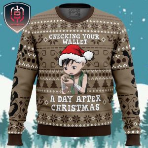 A Day After Christmas Dororo Xmas Holiday Gift Ugly Christmas Sweaters