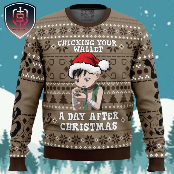 A Day After Christmas Dororo Xmas Holiday Gift Ugly Christmas Sweaters