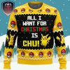 All is Calm All Bright Snorlax Pokemon Xmas Holiday Gift Ugly Christmas Sweater