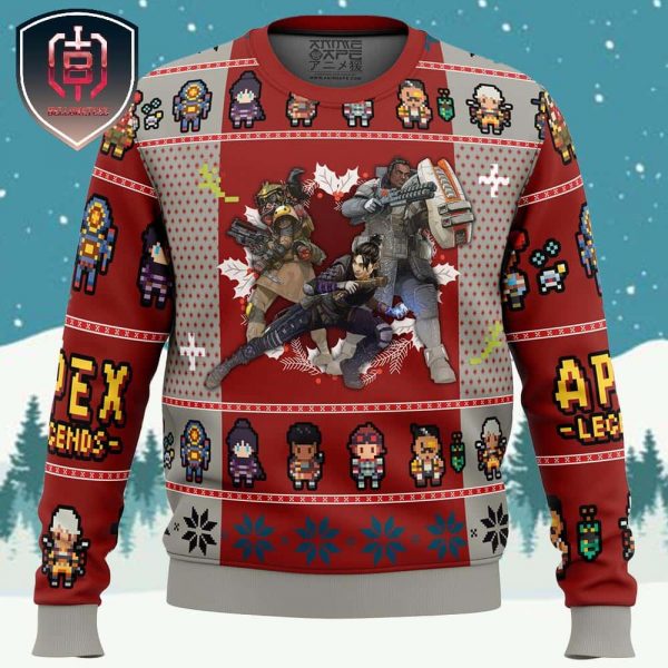 Apex Legends Xmas Holiday Gift Ugly Christmas Sweater