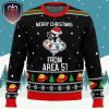 Area 51 Aliens Xmas Holiday Gift Ugly Christmas Sweater