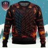 Attack on Titan Survery Corps Xmas Holiday Gift Ugly Christmas Sweater