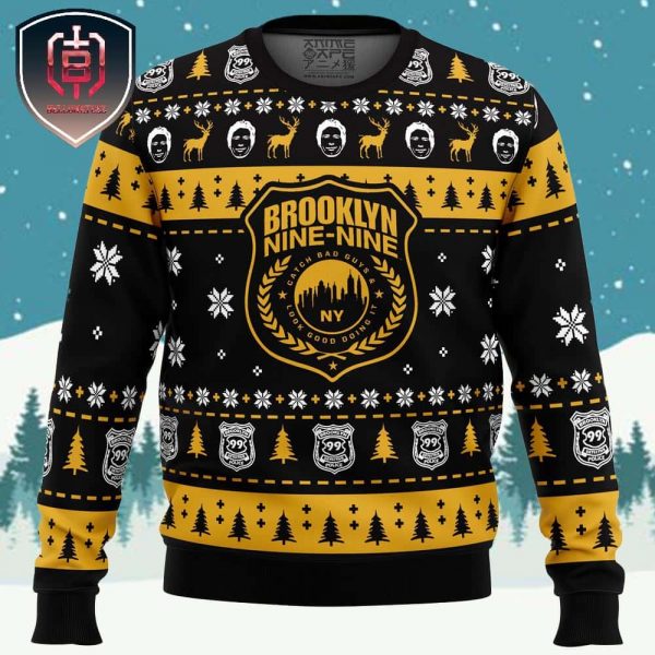 B99 Brooklyn Nine-Nine Xmas Holiday Gift Ugly Christmas Sweater