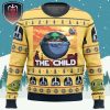 Baby Yoda All I Want Mandalorion Star Wars Xmas Holiday Gift Ugly Christmas Sweater