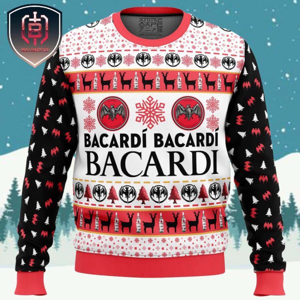 Bacardi Xmas Holiday Gift Ugly Christmas Sweater