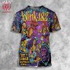 Blink-182 One More Time Tour 2024 Event Poster At Little Caesars Arena Detroit Michigan On August 12th 2024 All Over Print Shirt