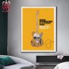 Bruce Springsteen And E Street Band Pittsburgh 18th August World Tour 2024 Merchandise Limited Home Decor Poster Canvas