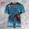 Creed Band Summer Of 99 Tour 2024 Event Merch Limited Poster At Pine Knob Music Theatre Clarkston MI On July 31st 2024 All Over Print Shirt