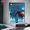 Creed Band Summer Of 99 Tour 2024 Event Merch Limited Poster At Riverbend Music Center Cincinnati OH On August 2nd 2024 Home Decor Poster Canvas