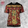 Foo Fighters Everything Or Nothing At All Tour 2024 Event Poster At T Mobile Park Seattle WA On August 18th 2024 All Over Print Shirt