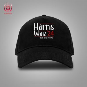 Harris Walz 2024 For The People Kamala Harris Walz 2024 President Race Snapback Classic Hat Cap