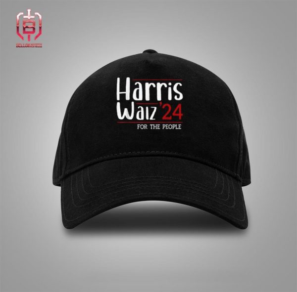 Harris Walz 2024 For The People Kamala Harris Walz 2024 President Race Snapback Classic Hat Cap