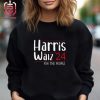 Harris Walz 2024 For The People Kamala Harris Walz 2024 President Race Unisex T-Shirt