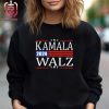 Harris Walz 2024 For The People Kamala Harris Walz 2024 President Race Unisex T-Shirt