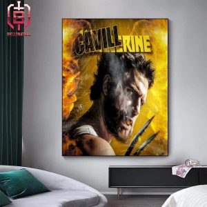 Henry Cavill With Wolverine Camel In The Deadpool And Wolverine Home Decor Poster Canvas