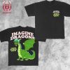 Imagine Dragons Circle Black Loom World Tour Merchandise Limited Two Sides Unisex T-Shirt