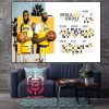 Indiana Pacers Announces Official 2024-2025 NBA Regular Season Schedule Home Decor Poster Canvas