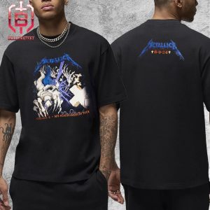 Metallica M72 North America Tour 2024 Event Tee Merch Pop Up Store Limited Edition At Soldier Field Chicago IL On August 9th 2024 Two Sides Unisex T-Shirt