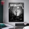 Metallica M72 North America Tour 2024 Pop Up Store Event Poster At Commonwealth Stadium Edmonton AB Canada On August 23rd And 25th 2024 Home Decor Poster Canvas