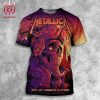 Metallica M72 North American Tour 2024 Merch Limited Event Poster At Foxborough On August 4th 2024 All Over Print Shirt