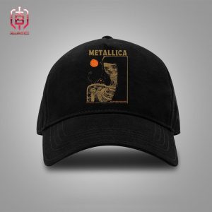 Metallica M72 North American Tour 2024 Merch Limited Event Poster At Foxborough On August 2nd And 4th 2024 Snapback Classic Hat Cap