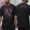 Metallica M72 North American Tour 2024 Pop Up Store Combined 2 Nights Poster At US Bank Stadium Minneapolis MN On August 16th And 18th 2024 Two Sides Unisex T-Shirt