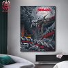 Metallica M72 North American Tour 2024 Pop Up Store Combined 2 Nights Poster At US Bank Stadium Minneapolis MN On August 16th And 18th 2024 Home Decor Poster Canvas