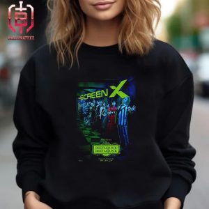 New Screen X Poster For Beetlejuice 2 Releasing In Theaters On September 6 Unisex T-Shirt