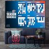 Philadelphia 76ers Announces Official 2024-2025 NBA Regular Season Schedule Home Decor Poster Canvas