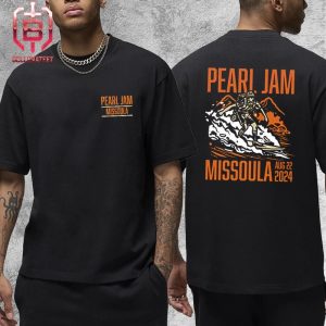 Pearl Jam Dark Matter World Tour 2024 Event Tee At Washington-Grizzly Stadium Missoula Montana On August 22nd 2024 Two Sides Unisex T-Shirt