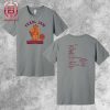 Pearl Jam Dark Matter World Tour 2024 Mascot Tee At Washington-Grizzly Stadium Missoula Montana On August 22nd 2024 Two Sides Unisex T-Shirt