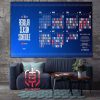 Oklahoma City Thunders Announces Official 2024-2025 NBA Regular Season Schedule Home Decor Poster Canvas