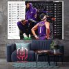 Phoenix Suns Announces Official 2024-2025 NBA Regular Season Schedule Home Decor Poster Canvas