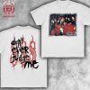 Slipknot 25th Anniversary Tour Electric Chair Splatter Merchandise Limited Two Sides Unisex T-Shirt