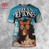 Dia De Lis Deftones Merch Limited Poster At Metro Chicago With Fleshwater On August 1st 2024 All Over Print Shirt
