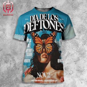 The 5th Annual Dia De Los Deftones Returns To San Diego On Nov 2nd 2024 At Petco Park San Diego CA All Over Print Shirt