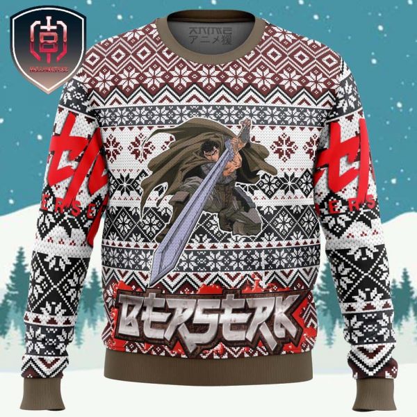 Berserk Guts Xmas Holiday Gift Ugly Christmas Sweater