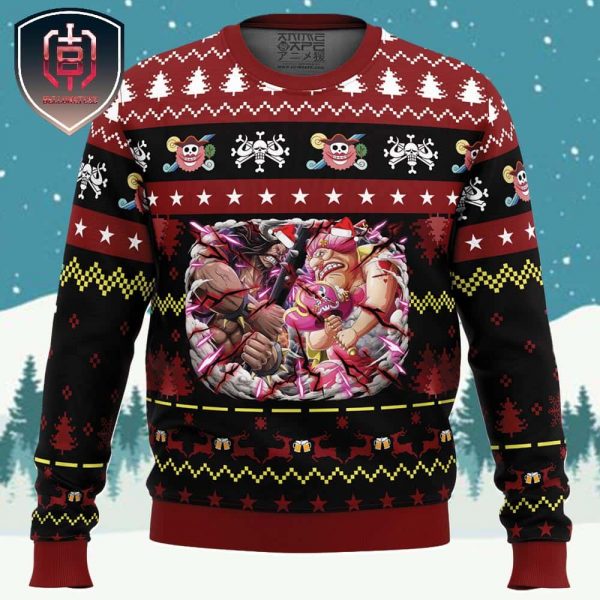 Big Mom x Kaido OP Pirates Xmas Holiday Gift Ugly Christmas Sweater