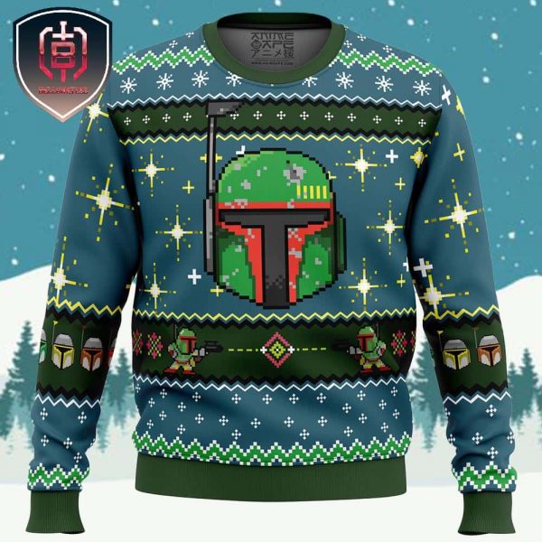 Boba Fett Xmas Holiday Gift Ugly Christmas Sweater