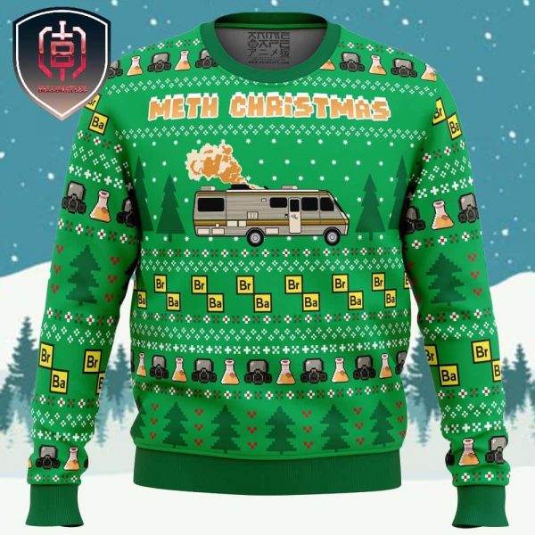 Br Ba Breaking Bad Xmas Holiday Gift Ugly Christmas Sweater